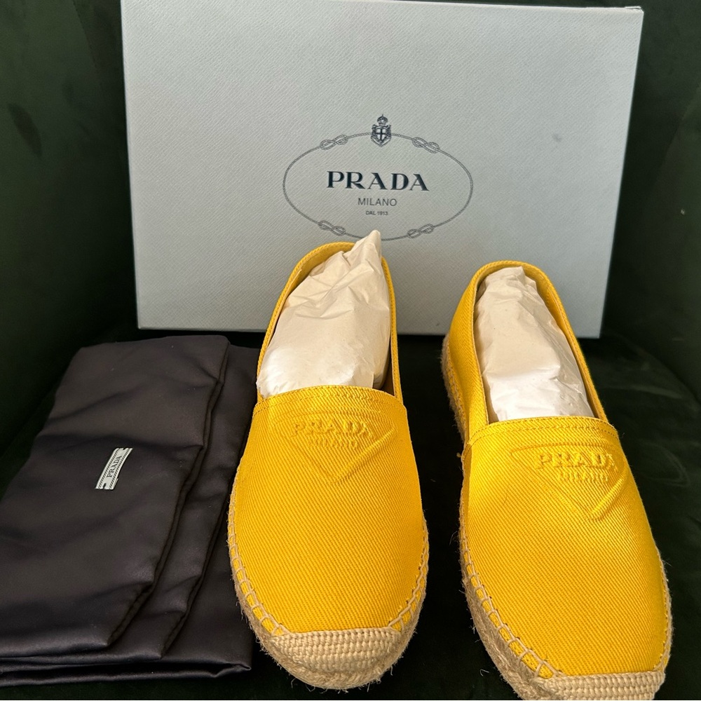 Prada espadrilles new in box